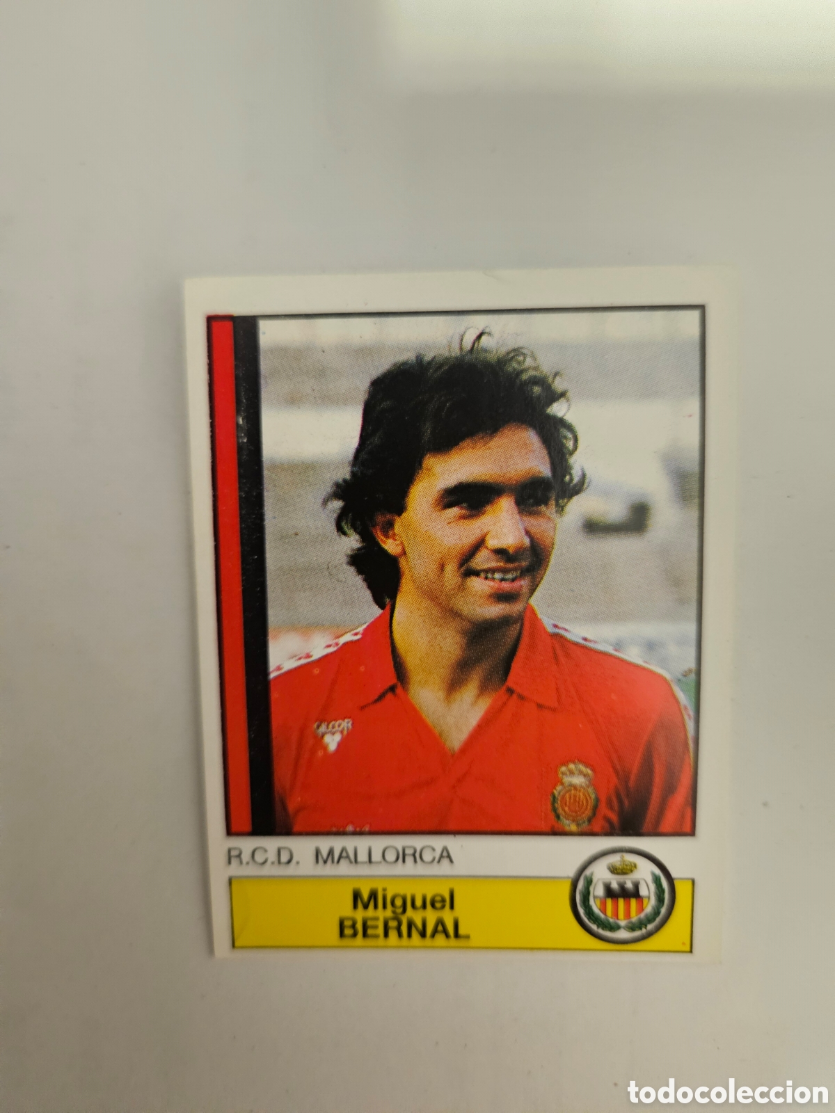 Cromos de f&uacute;tbol: BERNAL N&ordm; 140 MALLORCA FUTBOL 87 PANINI 1987 NUEVO SIN PEGAR CROMO