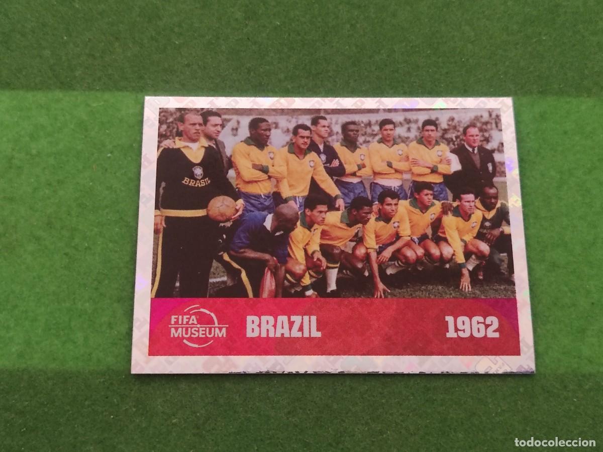 Cromos de f&uacute;tbol: Brasil 1962 FWC 12 Sticker Mundial 2026 FIFA World Cup / Sin pegar
