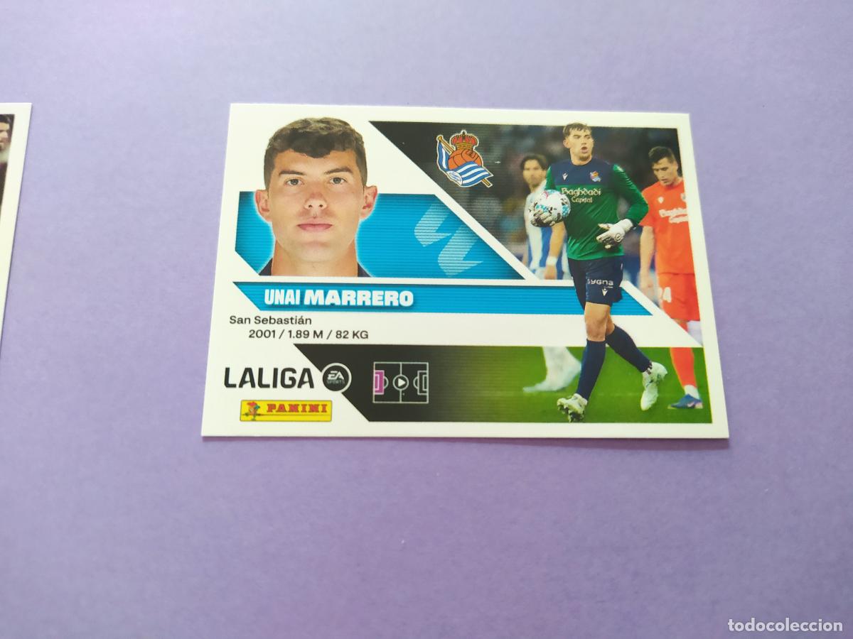 Cromos de f&uacute;tbol: LIGA ESTE 2026 2027 26 27 NUEVO - REAL SOCIEDAD N&ordm; 4 MARRERO