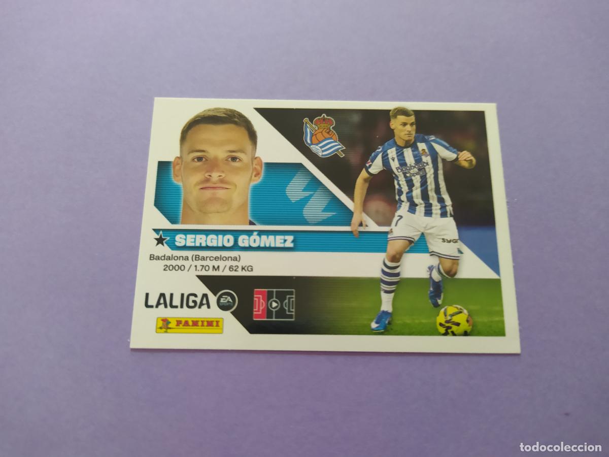Cromos de f&uacute;tbol: LIGA ESTE 2026 2027 26 27 NUEVO - REAL SOCIEDAD N&ordm; 8 SERGIO GOMEZ