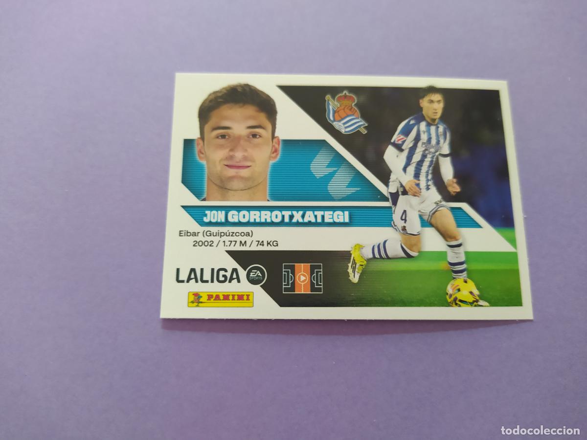 Cromos de f&uacute;tbol: LIGA ESTE 2026 2027 26 27 NUEVO - REAL SOCIEDAD N&ordm; 10 GORROTXATEGI