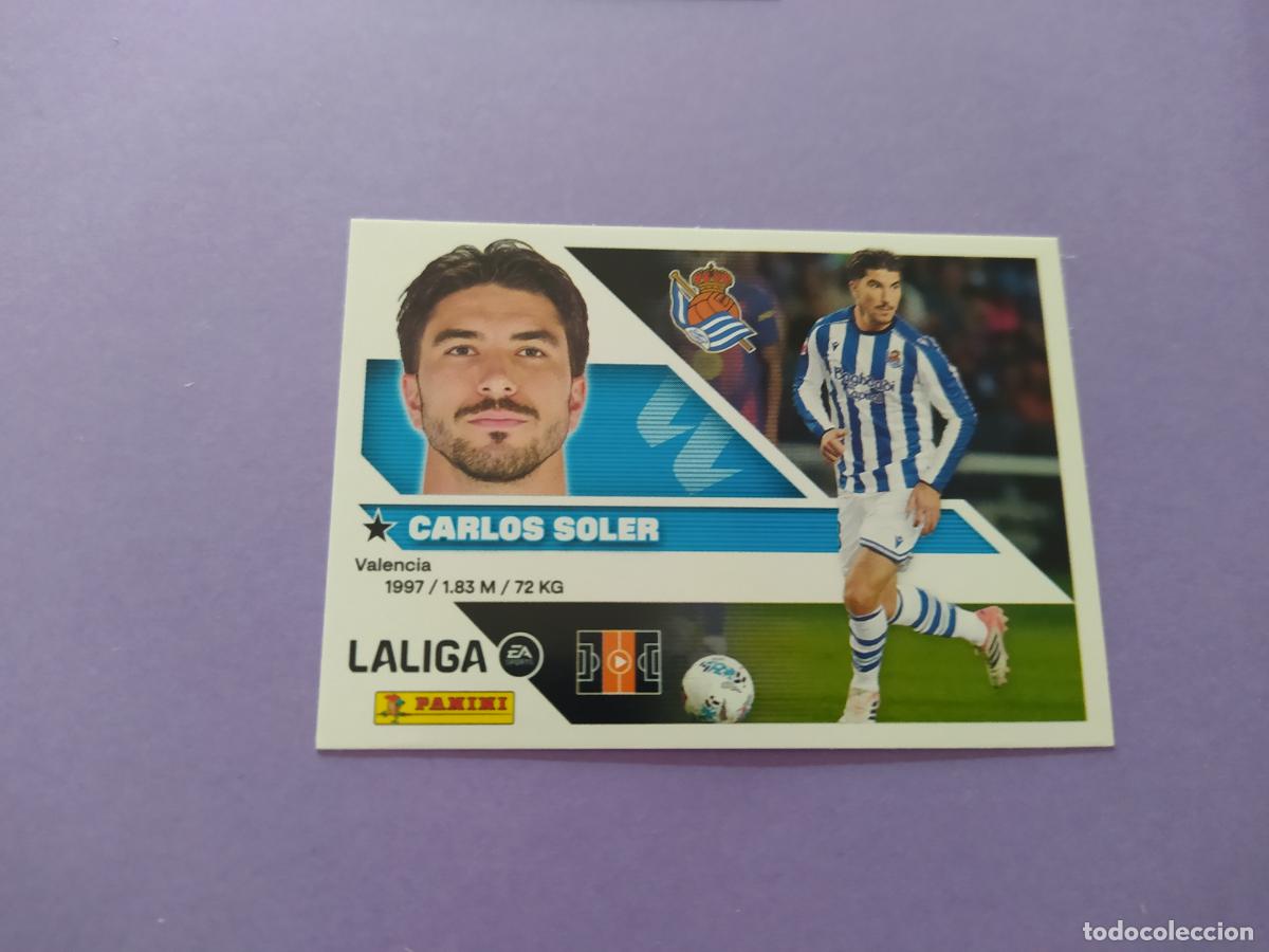 Cromos de f&uacute;tbol: LIGA ESTE 2026 2027 26 27 NUEVO - REAL SOCIEDAD N&ordm; 14 CARLOS SOLER