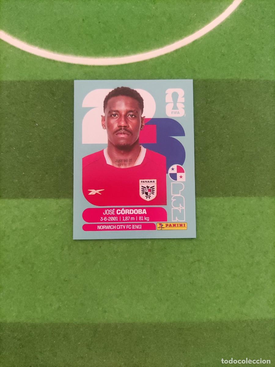 Cromos de f&uacute;tbol: C&oacute;rdoba Panam&aacute; PAN 8 Sticker Mundial 2026 FIFA World Cup / Sin pegar