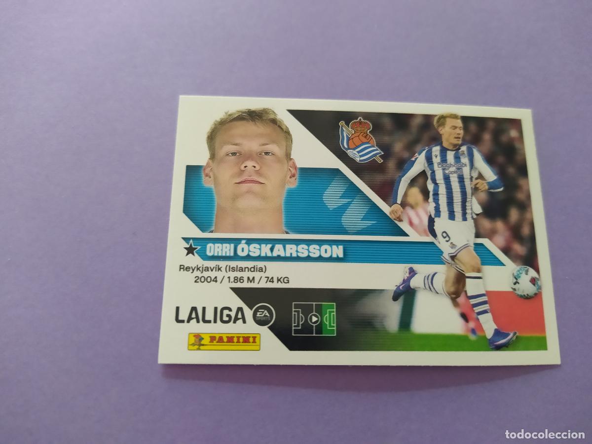Cromos de f&uacute;tbol: LIGA ESTE 2026 2027 26 27 NUEVO - REAL SOCIEDAD N&ordm; 19 OSKARSSON