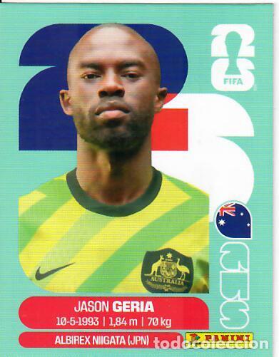 Cromos de f&uacute;tbol: CROMO PANINI MUNDIAL WORLD CUP 2026 - UPDATE SET ACTUALIZACI&Oacute;N - GERIA - AUSTRALIA