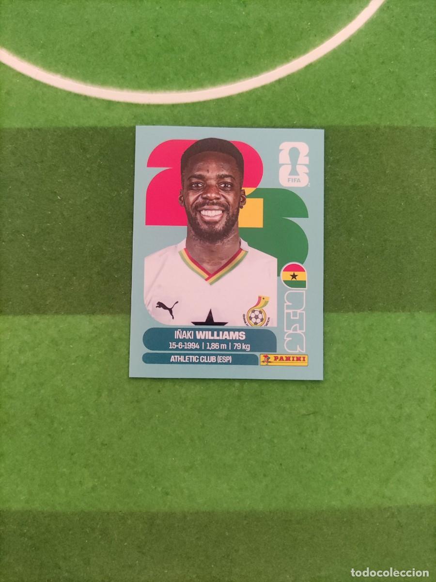 Football Stickers: Williams Ghana GHA 15 Sticker Mundial 2026 FIFA World Cup / Sin pegar
