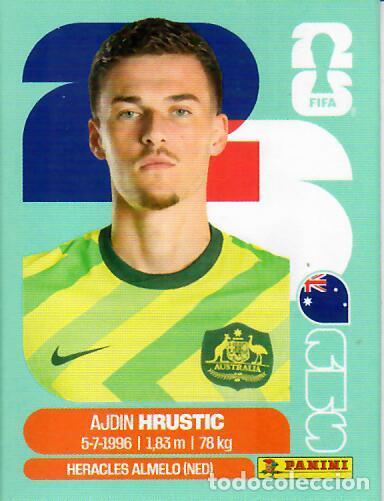 Cromos de f&uacute;tbol: CROMO PANINI MUNDIAL WORLD CUP 2026 - UPDATE SET ACTUALIZACI&Oacute;N - HRUSTIC - AUSTRALIA