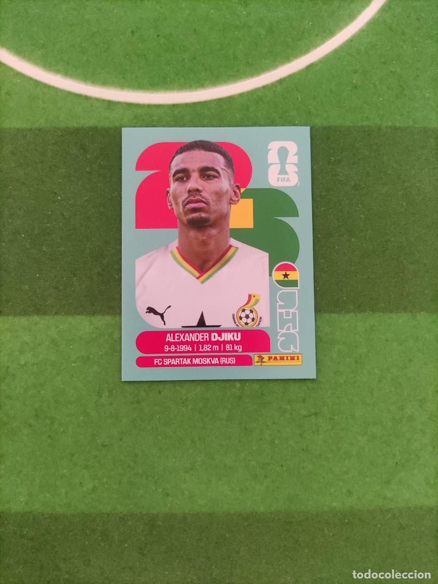 Football Stickers: Djiku Ghana GHA 6 Sticker Mundial 2026 FIFA World Cup / Sin pegar