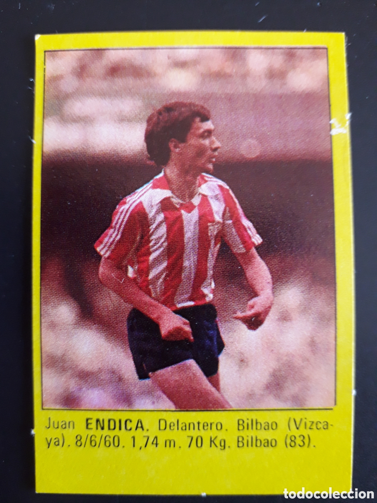 Fu&szlig;ball-Sticker: ENDICA, ATHLETIC DE BILBAO SUPER F&Uacute;TBOL 84 83-84 1983-1984 ROLL&Aacute;N DESPEGADO PEDIDO M&Iacute;NIMO 3&euro;