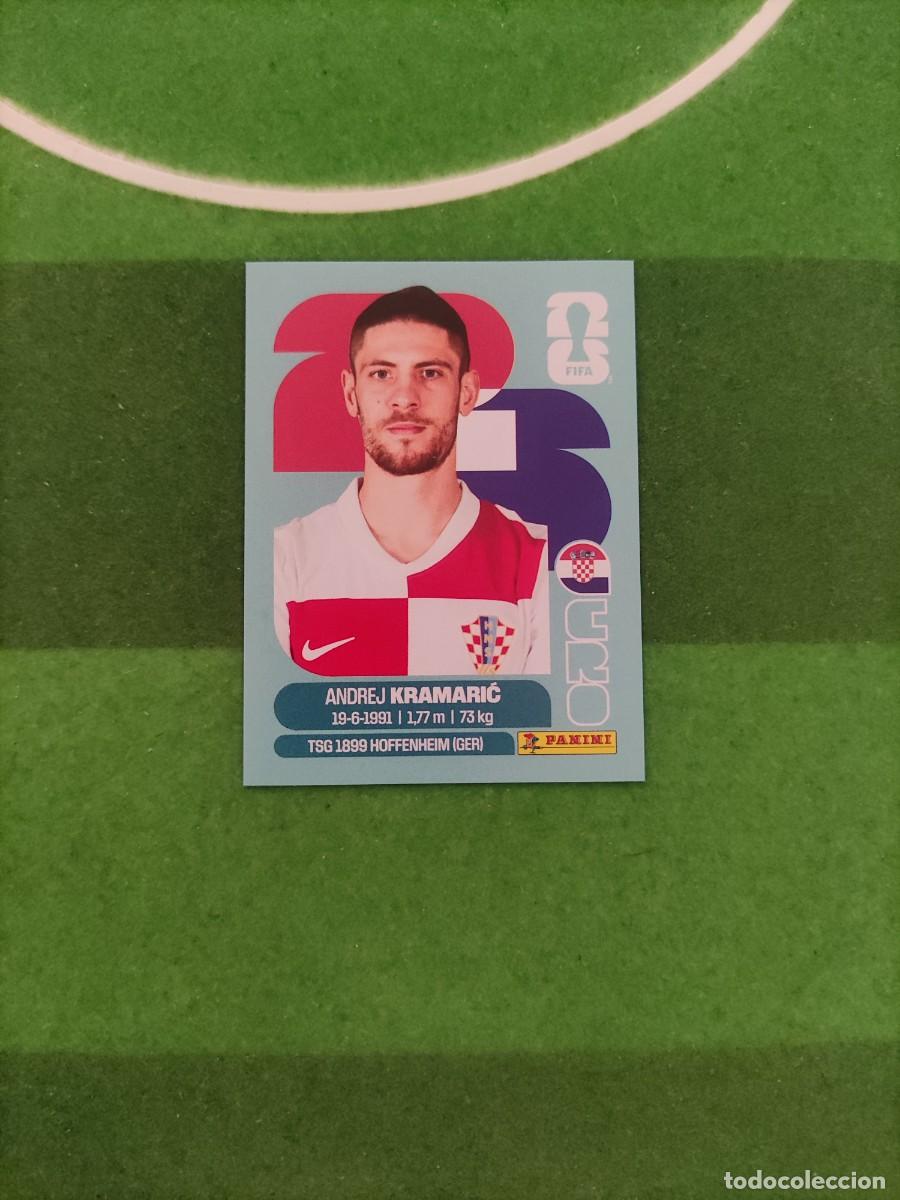 Fu&szlig;ball-Sticker: Kramaric Croacia CRO 19 Sticker Mundial 2026 FIFA World Cup / Sin pegar
