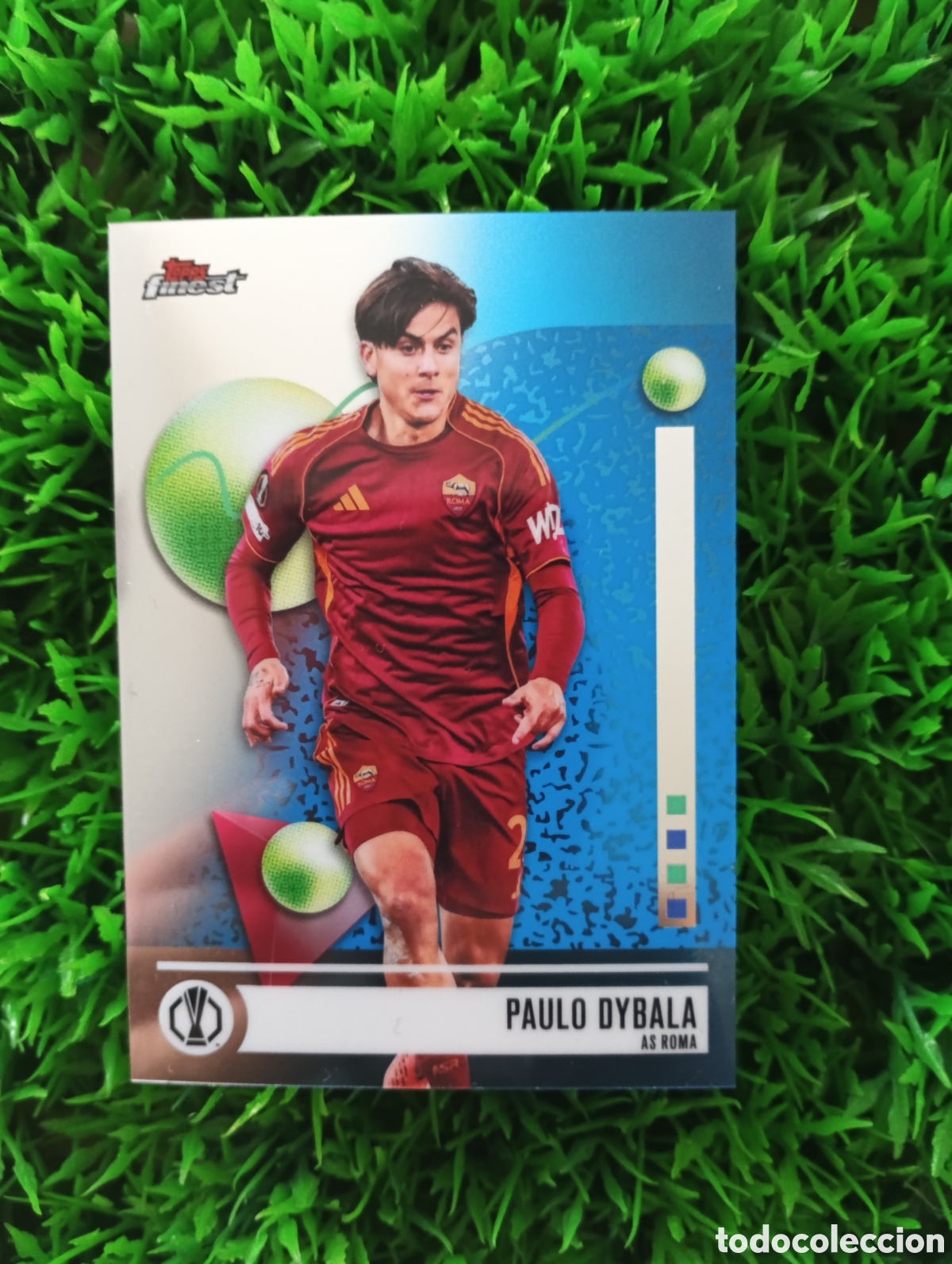 Fu&szlig;ball-Sticker: Dybala Roma Topps Finest # 21