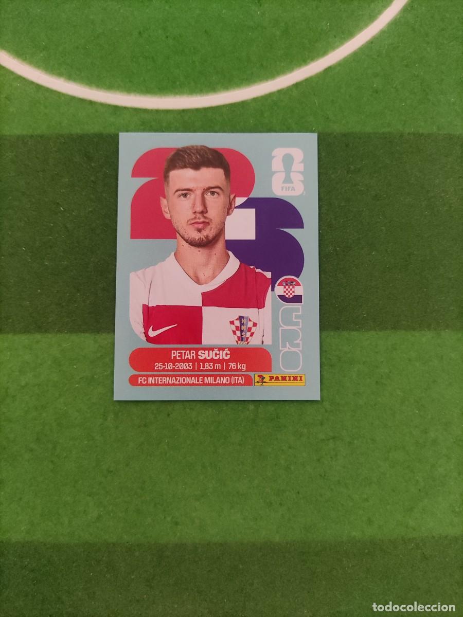 Football Stickers: Sucic Croacia CRO 15 Sticker Mundial 2026 FIFA World Cup / Sin pegar