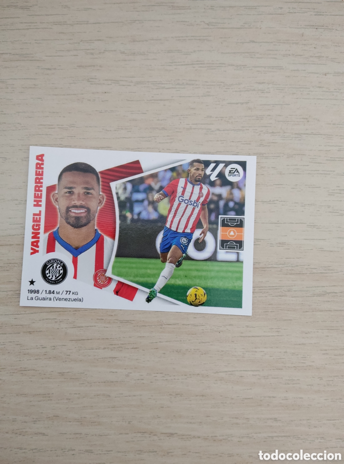 Fu&szlig;ball-Sticker: 12 YANGEL HERRERA GIRONA LIGA ESTE 2024 2025