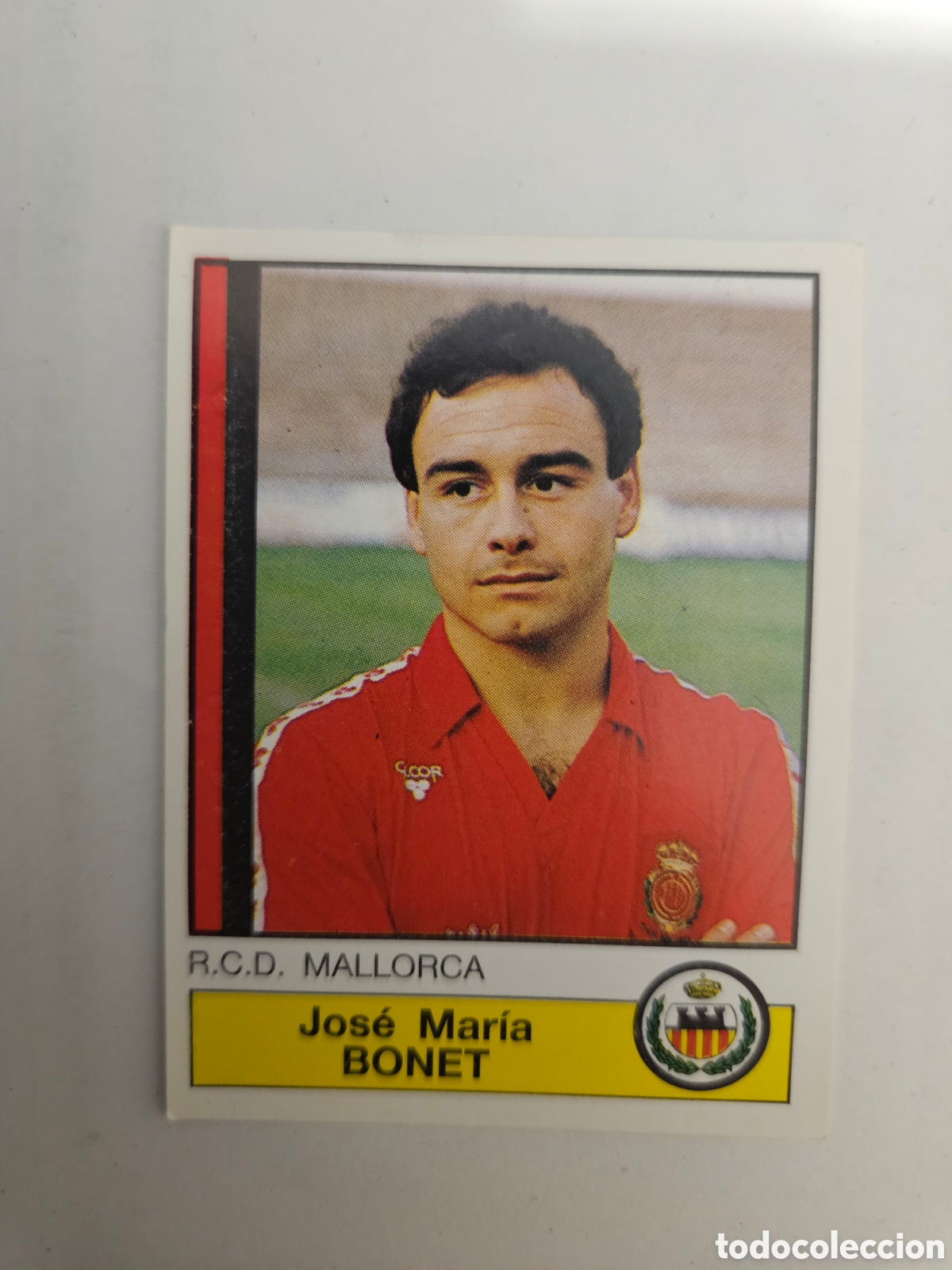 Fu&szlig;ball-Sticker: BONET N&ordm; 144 MALLORCA FUTBOL 87 PANINI 1987 NUEVO SIN PEGAR CROMO