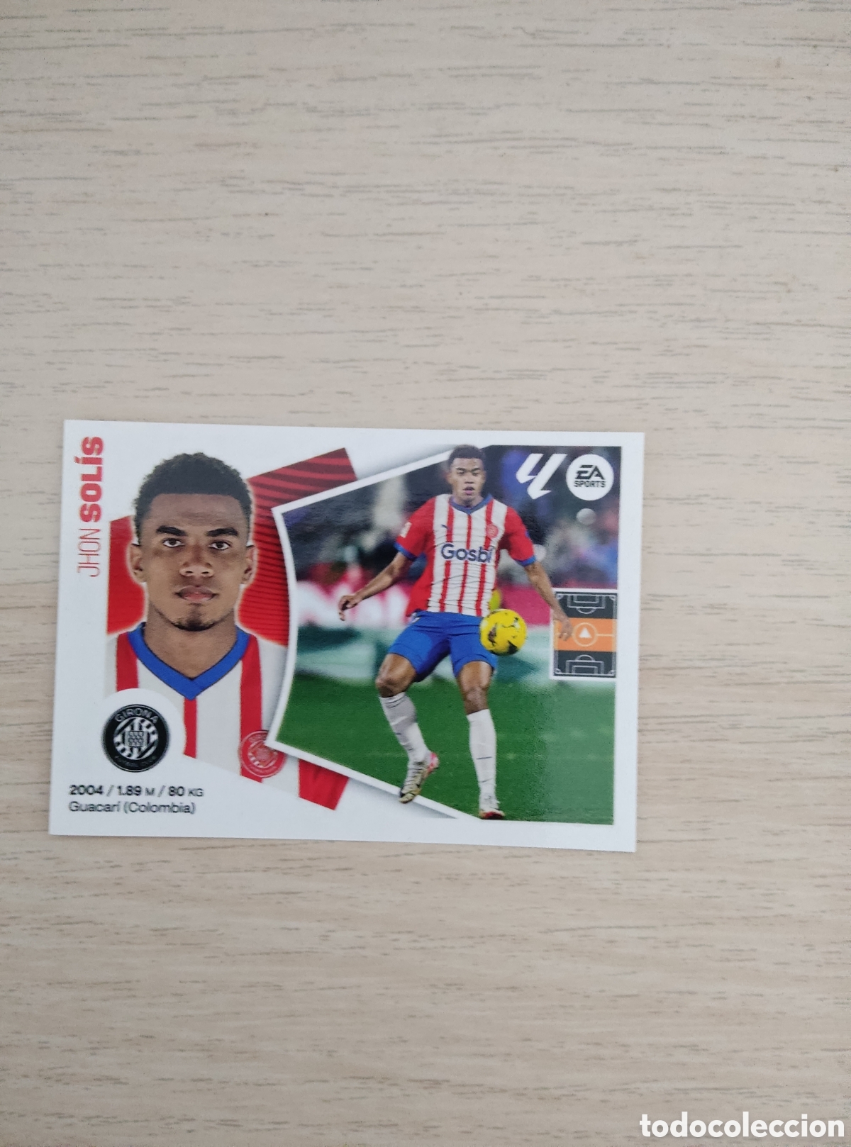 Figurine di Calcio: 13 SOLIS GIRONA LIGA ESTE 2024 2025