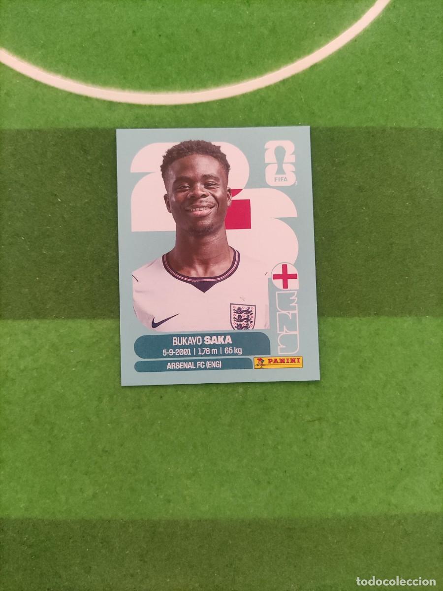 Figurine di Calcio: Saka Inglaterra ENG 17 Sticker Mundial 2026 FIFA World Cup / Sin pegar