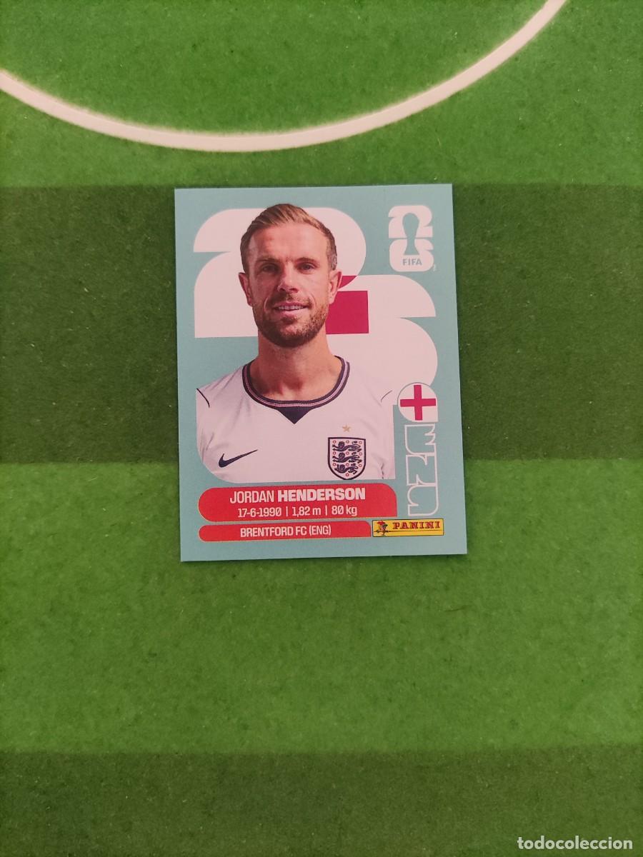 Cromos de f&uacute;tbol: Henderson Inglaterra ENG 9 Sticker Mundial 2026 FIFA World Cup / Sin pegar