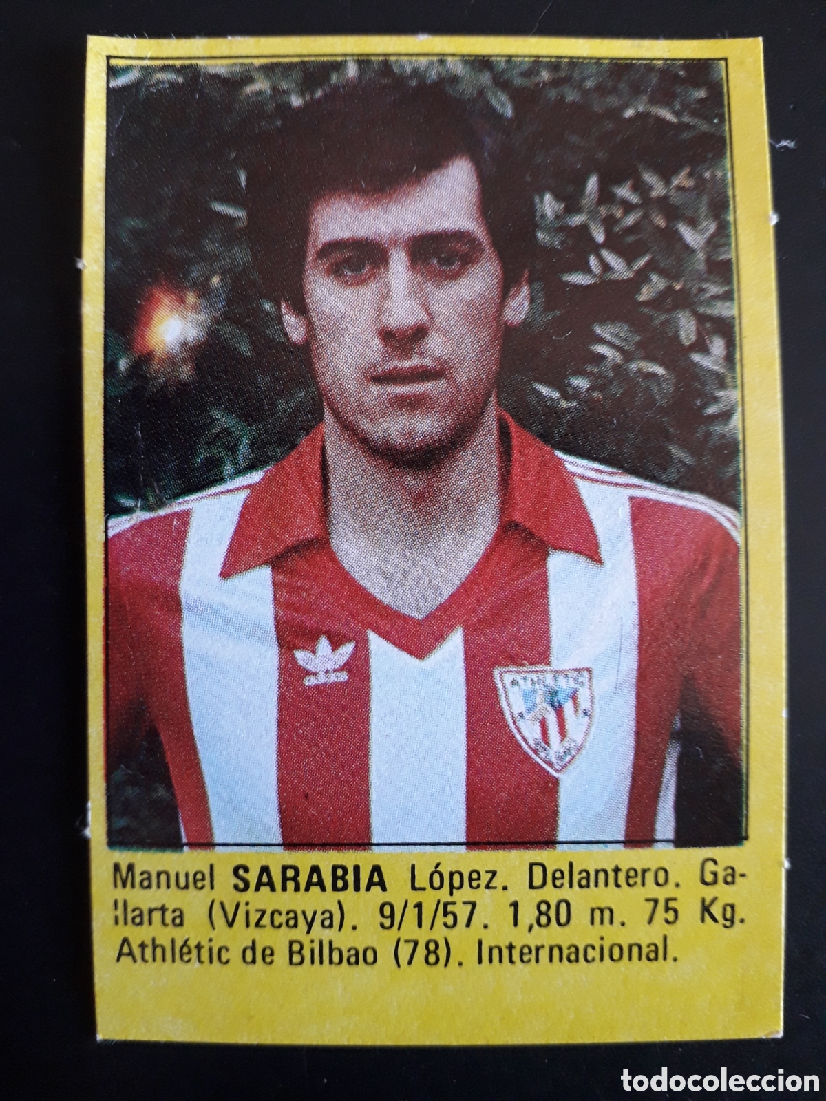 Cromos de f&uacute;tbol: SARABIA, ATHLETIC DE BILBAO SUPER F&Uacute;TBOL 84 83-84 1983-1984 ROLL&Aacute;N DESPEGADO PEDIDO M&Iacute;NIMO 3&euro;
