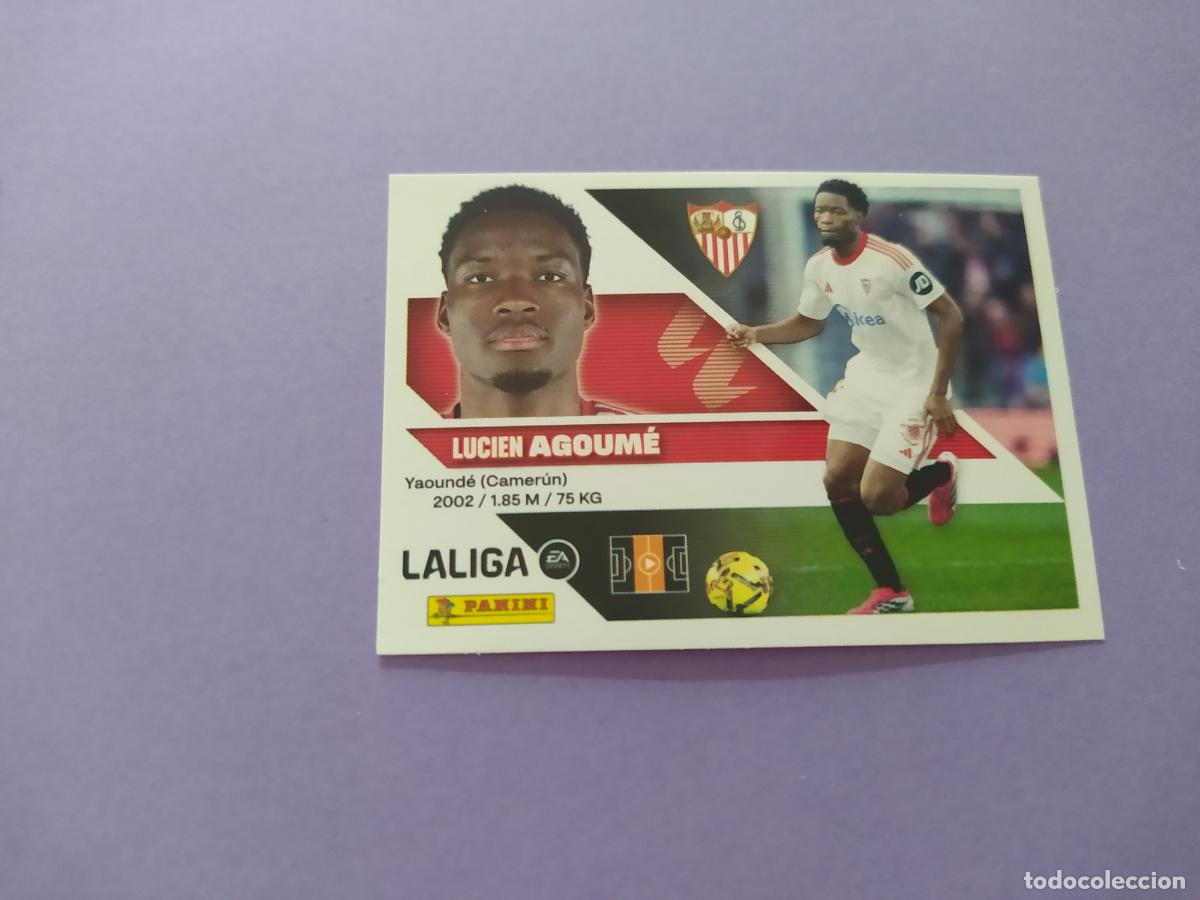 Cromos de f&uacute;tbol: LIGA ESTE 2026 2027 26 27 NUEVO - SEVILLA FC N&ordm; 12 AGOUME
