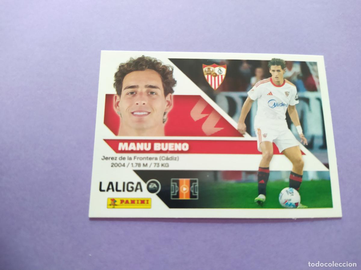 Cromos de f&uacute;tbol: LIGA ESTE 2026 2027 26 27 NUEVO - SEVILLA FC N&ordm; 16 MANU BUENO