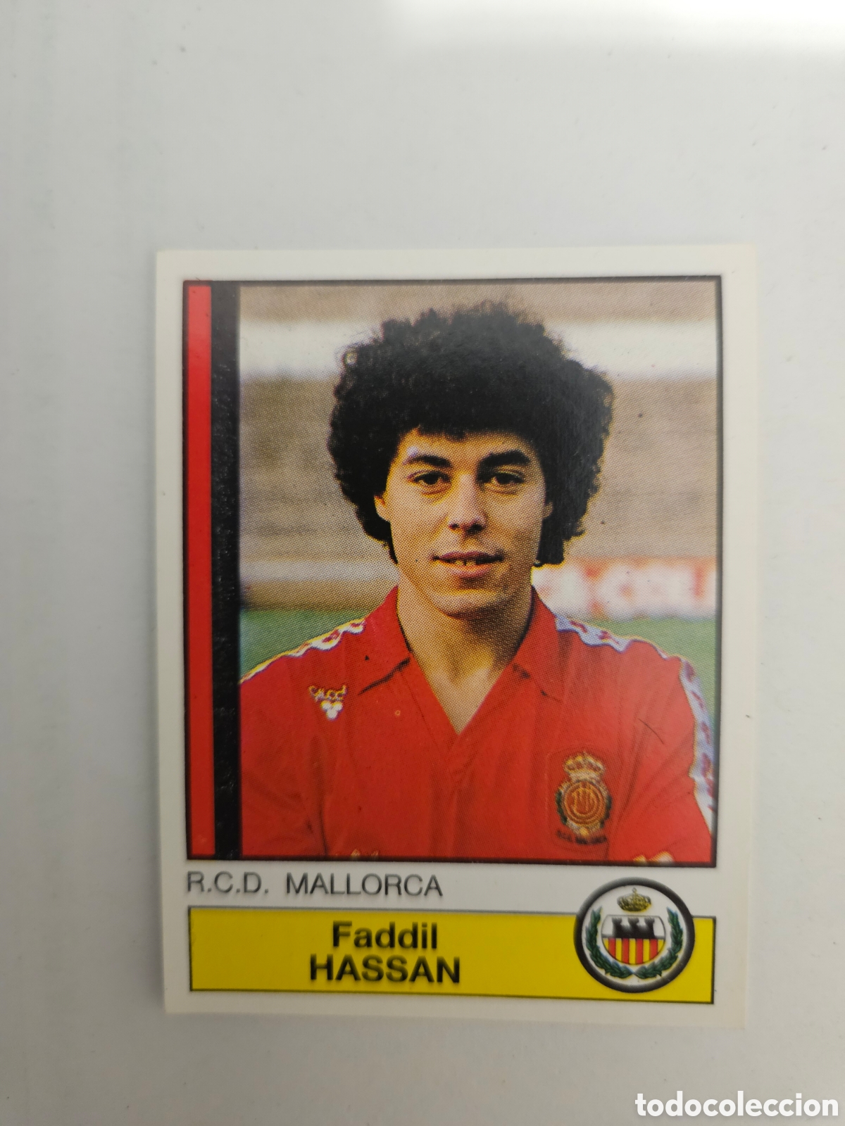 Cromos de f&uacute;tbol: HASSAN N&ordm; 147 MALLORCA FUTBOL 87 PANINI 1987 NUEVO SIN PEGAR CROMO
