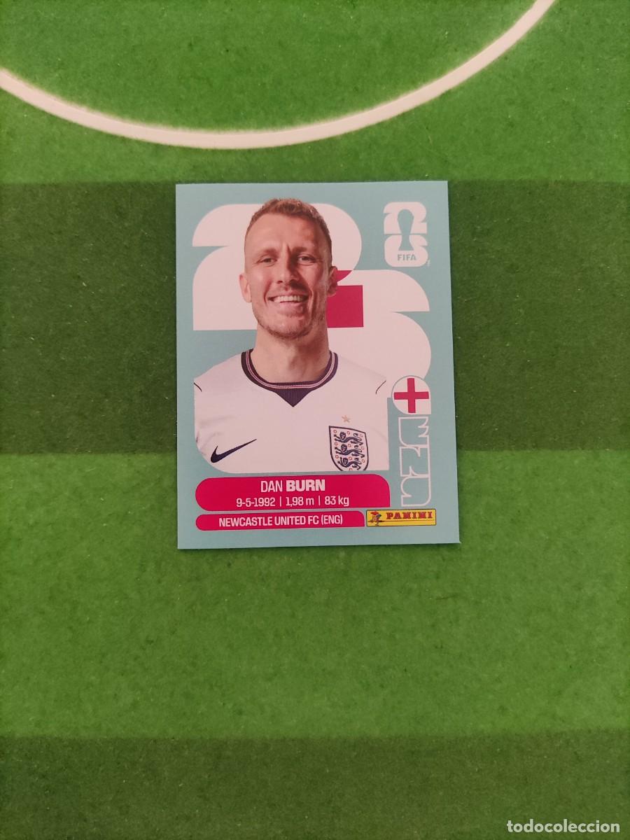 Cromos de f&uacute;tbol: Burn Inglaterra ENG 8 Sticker Mundial 2026 FIFA World Cup / Sin pegar