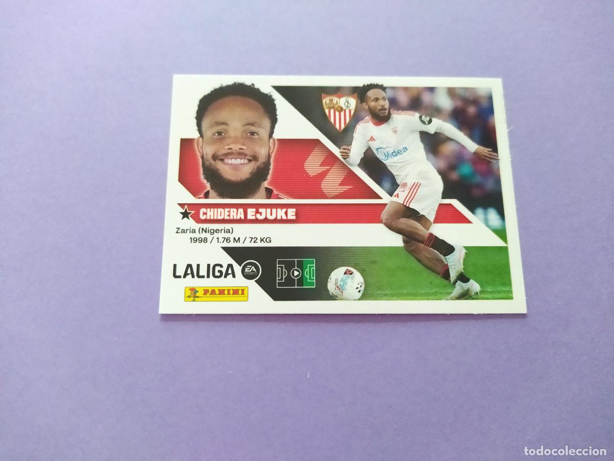 Cromos de f&uacute;tbol: LIGA ESTE 2026 2027 26 27 NUEVO - SEVILLA FC N&ordm; 18 EJUKE