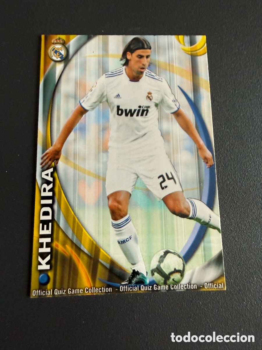 Cromos de f&uacute;tbol: MUNDICROMO 2011. 642. KHEDIRA ( Real Madrid). UH