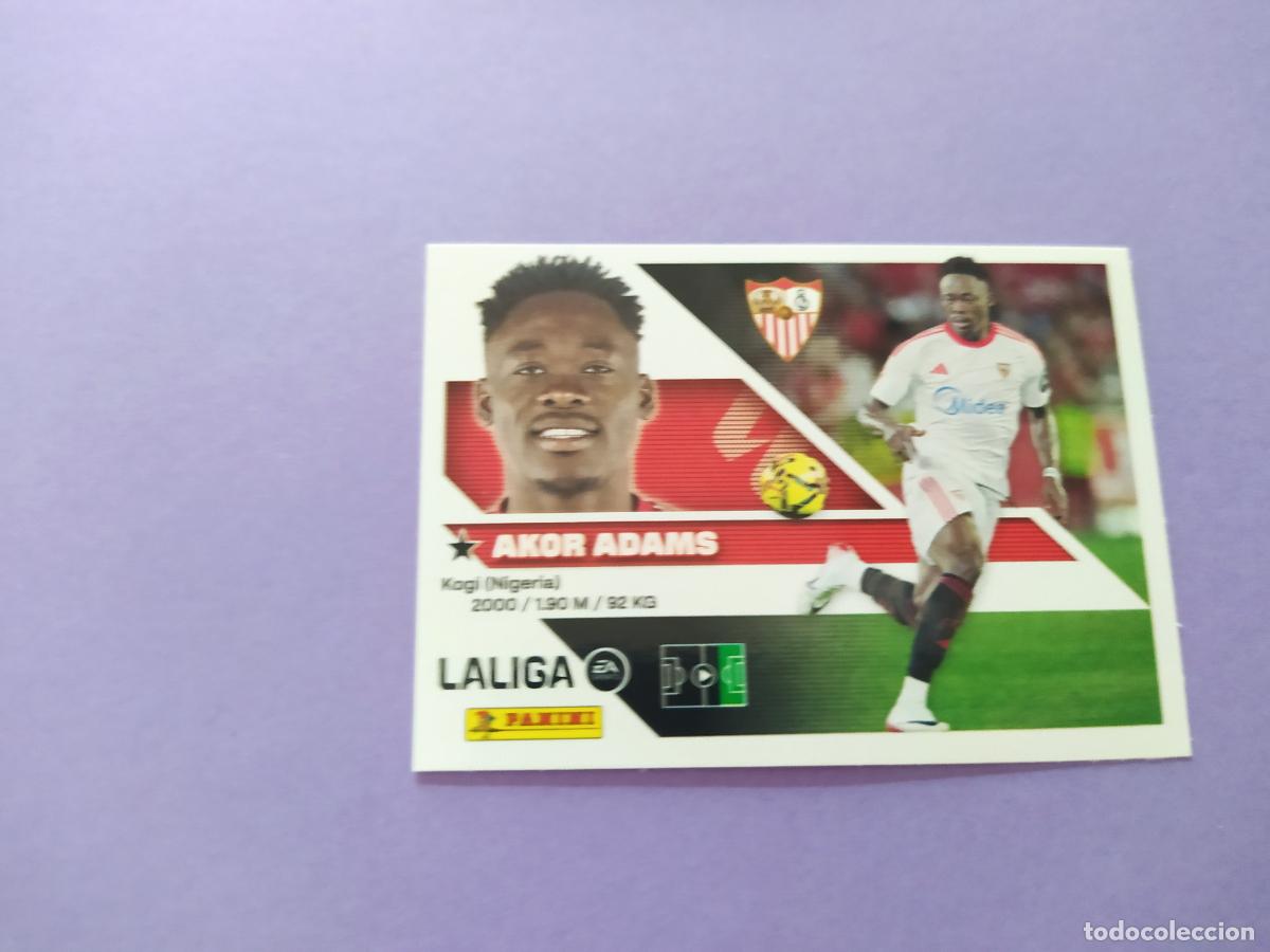 Cromos de f&uacute;tbol: LIGA ESTE 2026 2027 26 27 NUEVO - SEVILLA FC N&ordm; 19 ADAMS