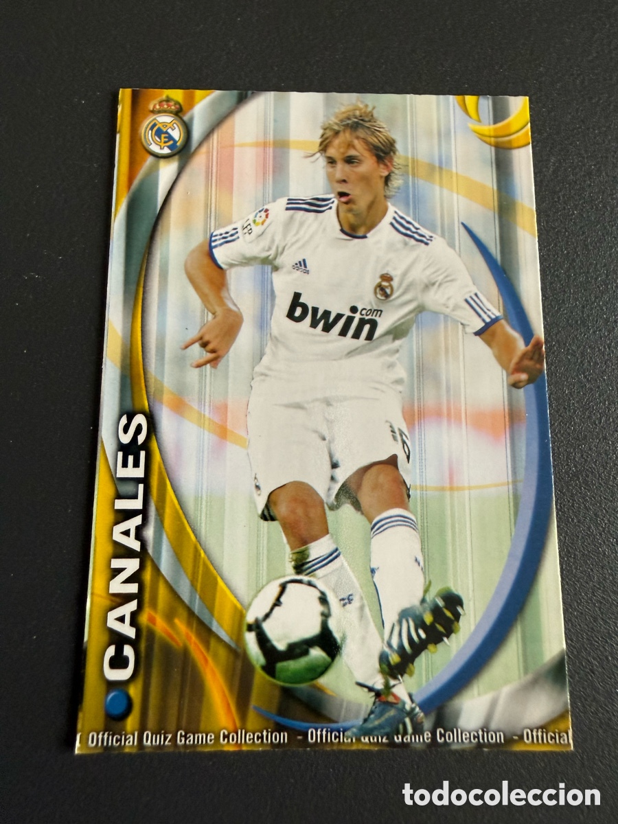 Cromos de f&uacute;tbol: MUNDICROMO 2011. 643 CANALES (Real Madrid). UH