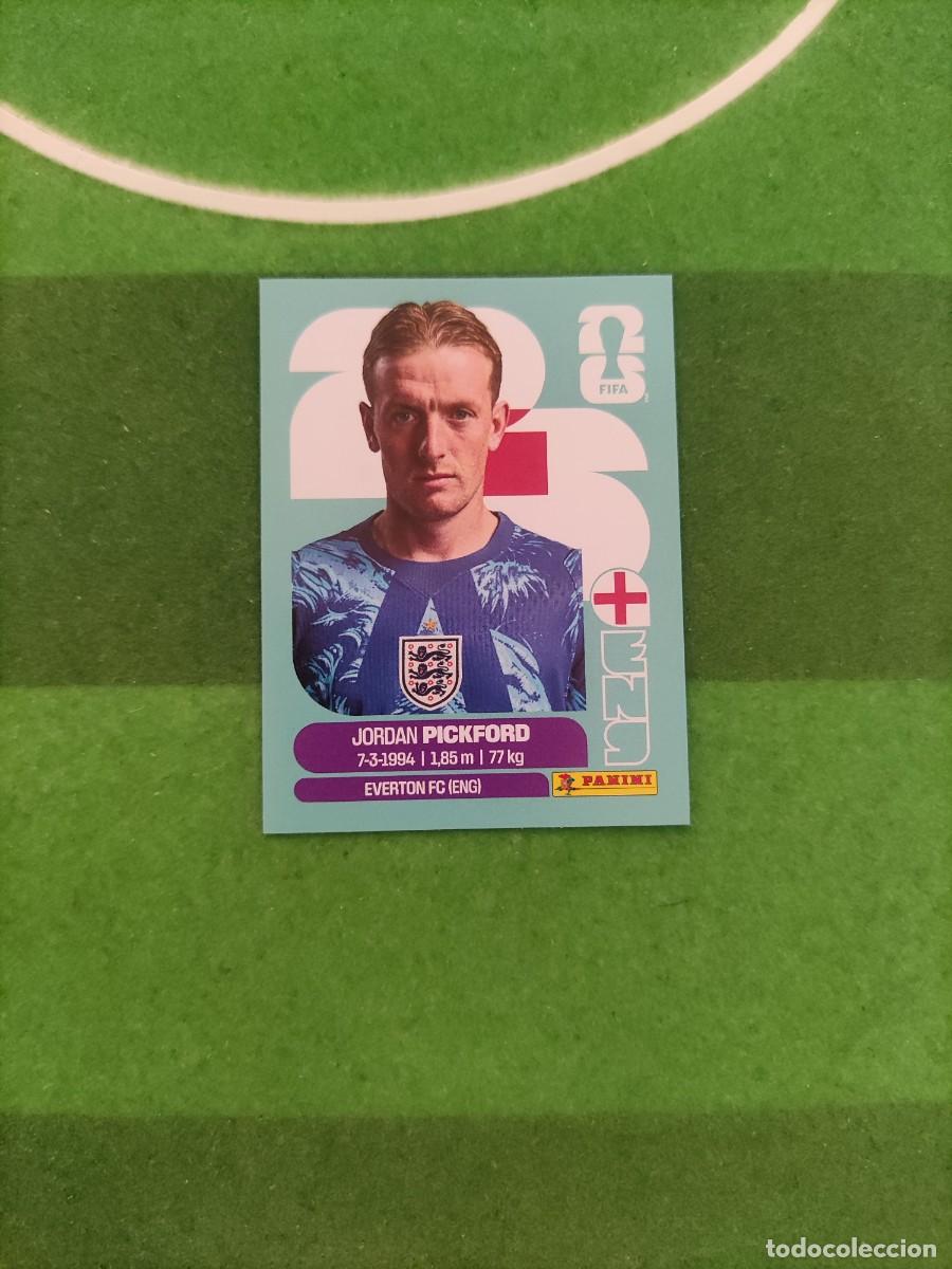 Cromos de f&uacute;tbol: Pickford Inglaterra ENG 2 Sticker Mundial 2026 FIFA World Cup / Sin pegar