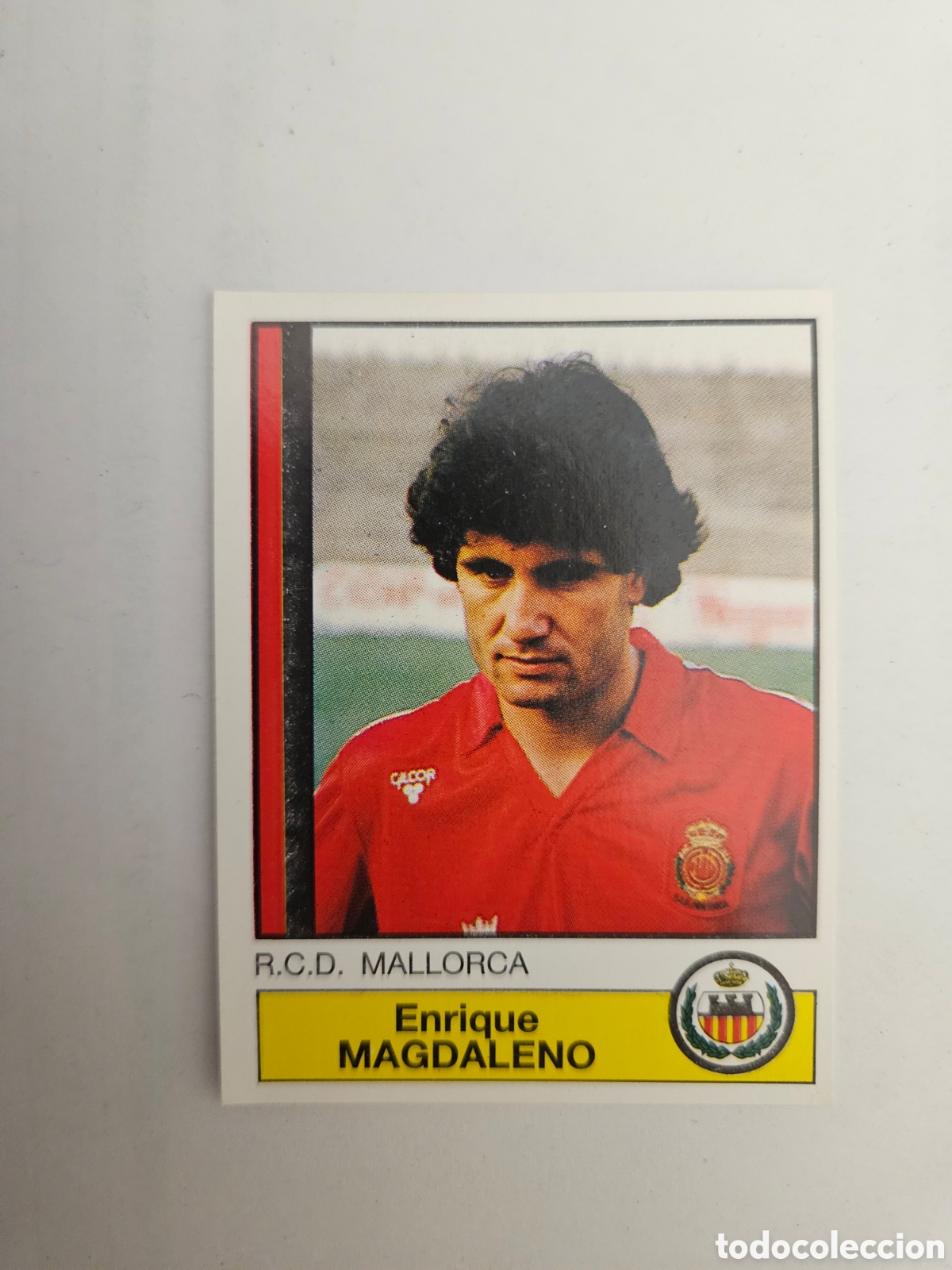 Cromos de f&uacute;tbol: CROMO DE FUTBOL MAGDALENO DEL R.C.D. MALLORCA SIN PEGAR N&ordm; 149 LIGA FUTBOL 87 DE PANINI