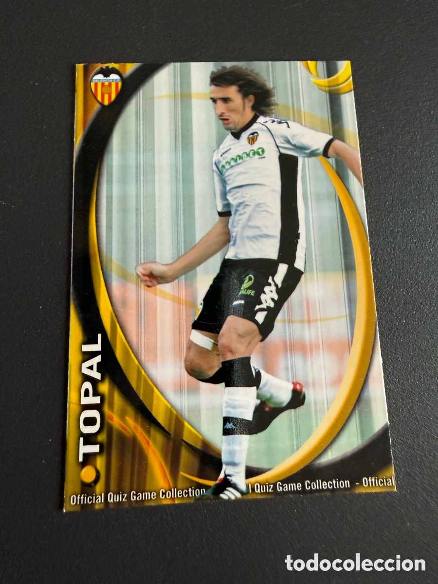 Fu&szlig;ball-Sticker: MUNDICROMO 2011. 644 TOPAL ( Valencia) UH