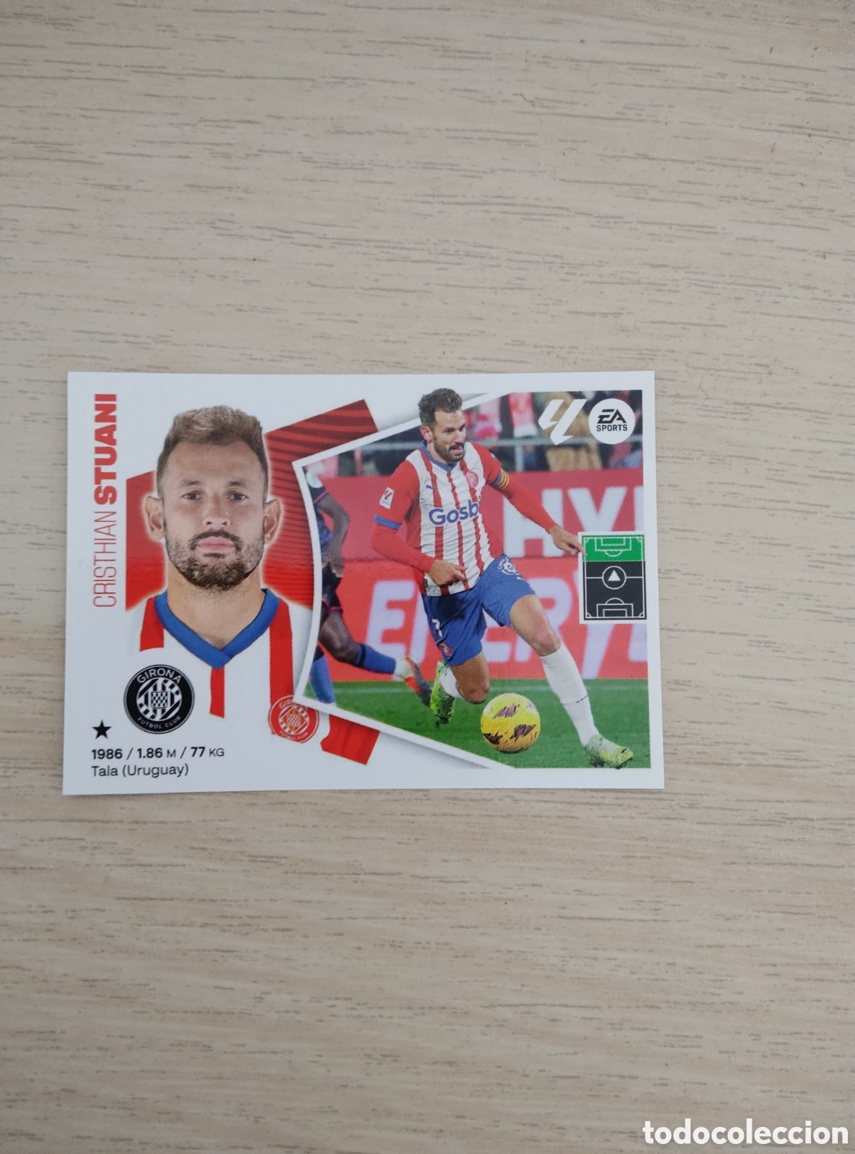 Fu&szlig;ball-Sticker: 20 STUANI GIRONA LIGA ESTE 2024 2025