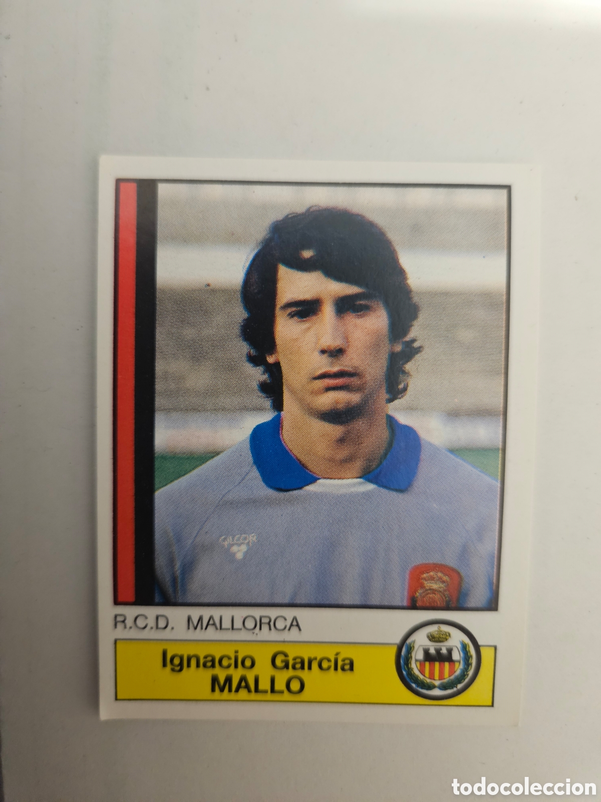 Fu&szlig;ball-Sticker: CROMO DE F&Uacute;TBOL: MALLO DEL R.C.D. MALLORCA,(SIN PEGAR),N&ordm; 150,LIGA PANINI 87