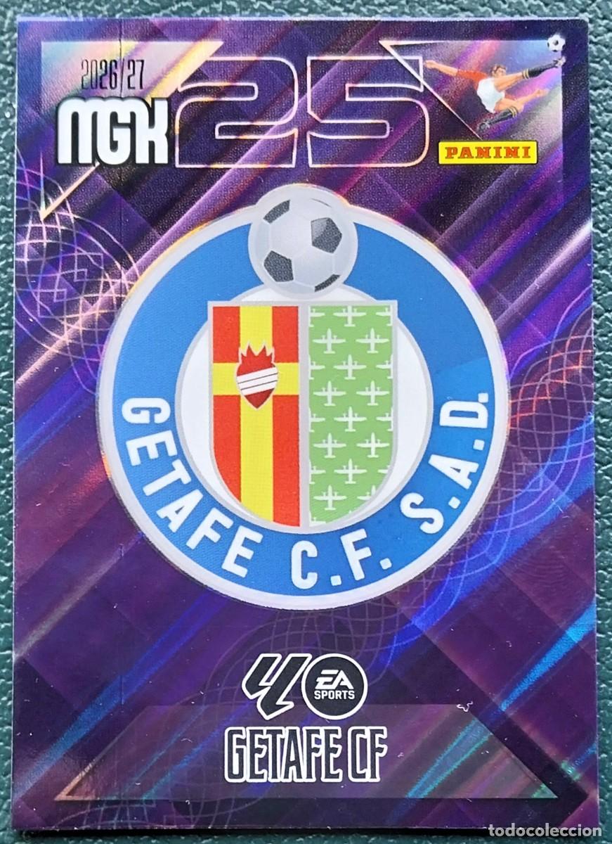 Fu&szlig;ball-Sticker: 181 ESCUDO GETAFE CF FICHAS ALBUM MEGACRACKS 2026 2027 MGK 26 27