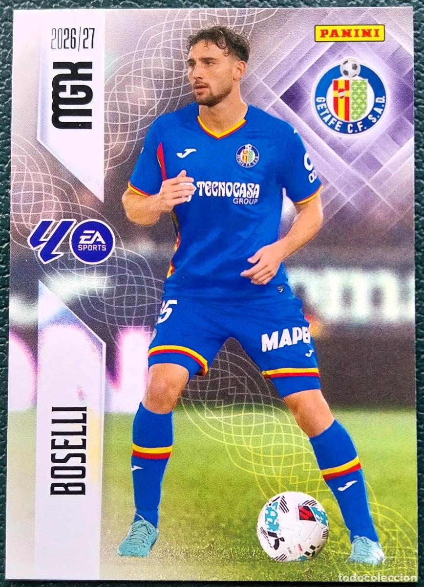 Fu&szlig;ball-Sticker: 186 BOSELLI GETAFE CF FICHAS ALBUM MEGACRACKS 2026 2027 MGK 26 27