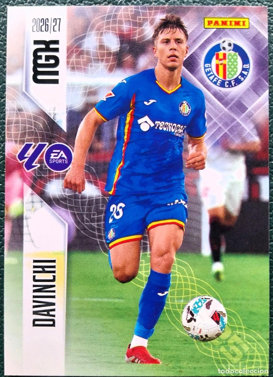 Figurine di Calcio: 189 DAVINCHI GETAFE CF FICHAS ALBUM MEGACRACKS 2026 2027 MGK 26 27