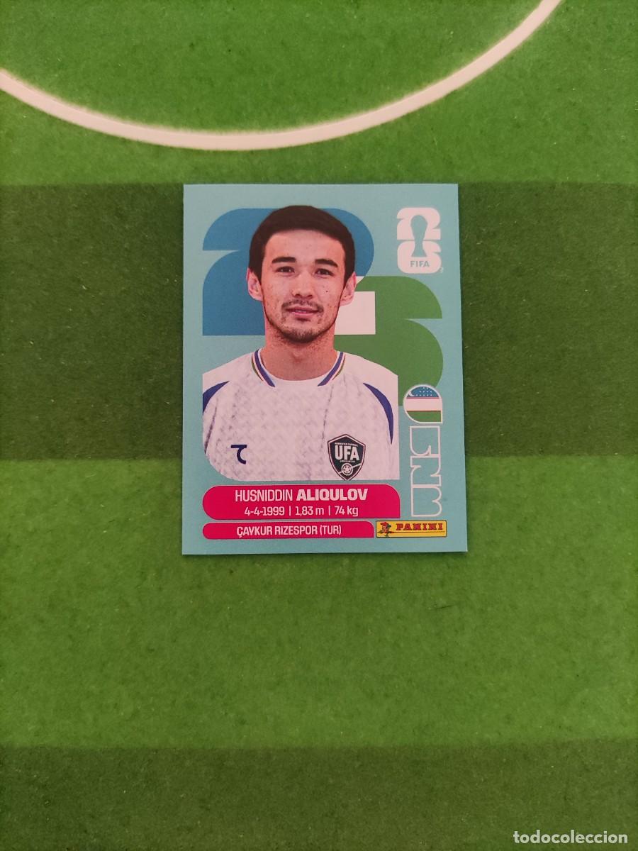 Fu&szlig;ball-Sticker: Aliqulov Uzbekist&aacute;n UZB 6 Sticker Mundial 2026 FIFA World Cup / Sin pegar