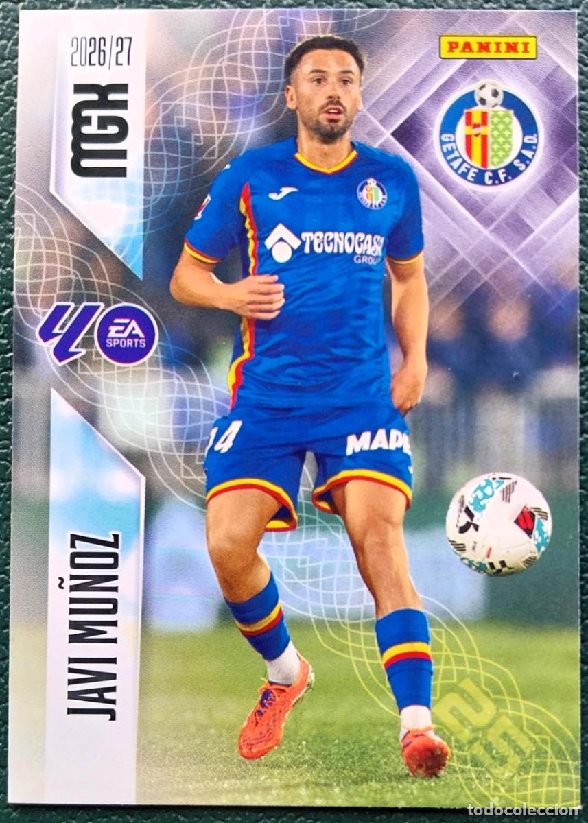 Fu&szlig;ball-Sticker: 191 JAVI MU&Ntilde;OZ GETAFE CF FICHAS ALBUM MEGACRACKS 2026 2027 MGK 26 27