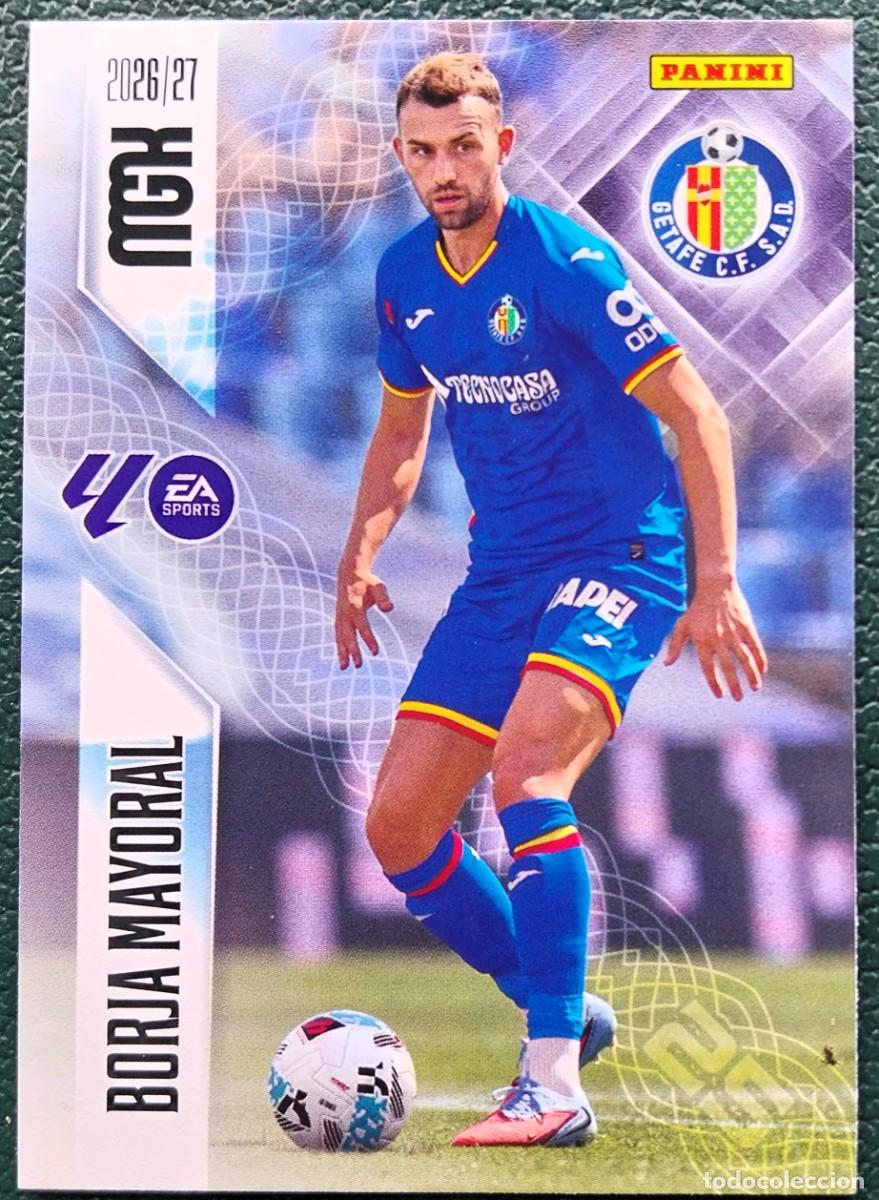 Fu&szlig;ball-Sticker: 195 BORJA MAYORAL GETAFE CF FICHAS ALBUM MEGACRACKS 2026 2027 MGK 26 27