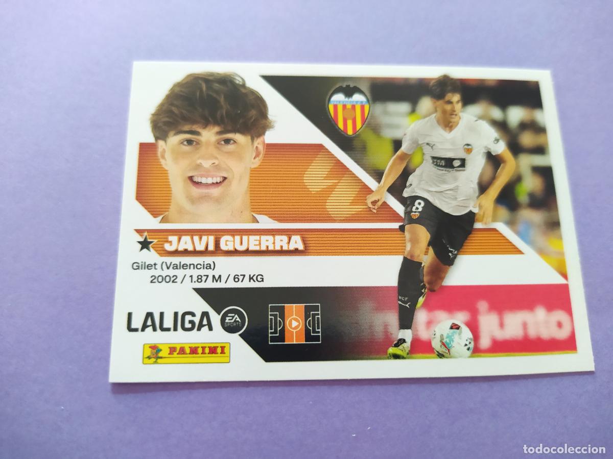 Fu&szlig;ball-Sticker: LIGA ESTE 2026 2027 26 27 NUEVO - VALENCIA N&ordm; 13 JAVI GUERRA