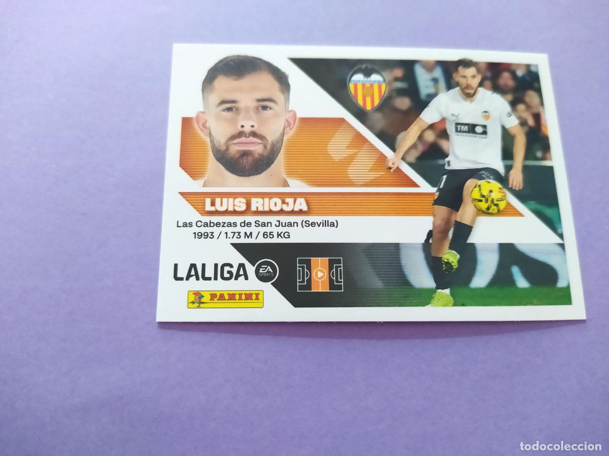 Fu&szlig;ball-Sticker: LIGA ESTE 2026 2027 26 27 NUEVO - VALENCIA N&ordm; 14 RIOJA