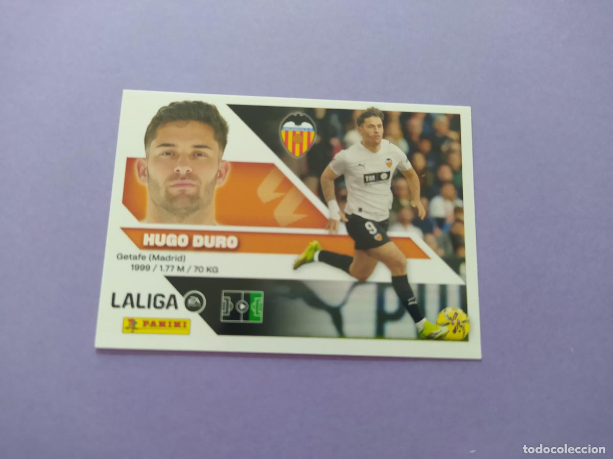 Cromos de f&uacute;tbol: LIGA ESTE 2026 2027 26 27 NUEVO - VALENCIA N&ordm; 17 HUGO DURO