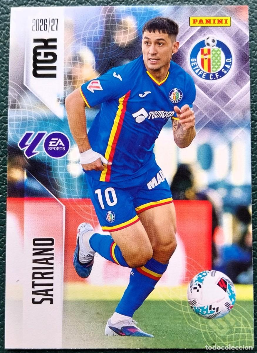 Cromos de f&uacute;tbol: 197 SATRIANO GETAFE CF FICHAS ALBUM MEGACRACKS 2026 2027 MGK 26 27