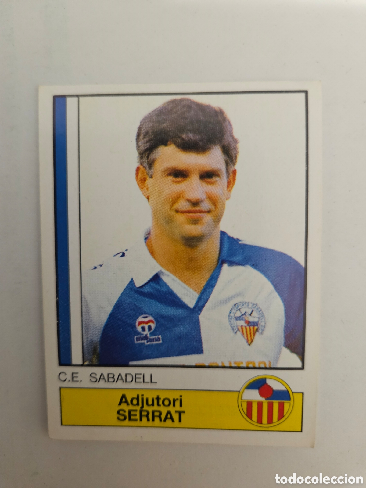 Cromos de f&uacute;tbol: SERRAT SABADELL PANINI 1987 CROMO FUTBOL LIGA 87 SIN RF0 215