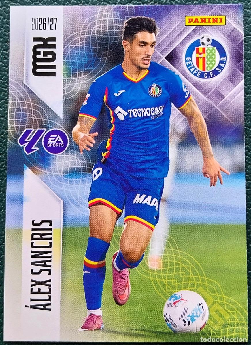 Cromos de f&uacute;tbol: 198 ALEX SANCRIS GETAFE CF FICHAS ALBUM MEGACRACKS 2026 2027 MGK 26 27