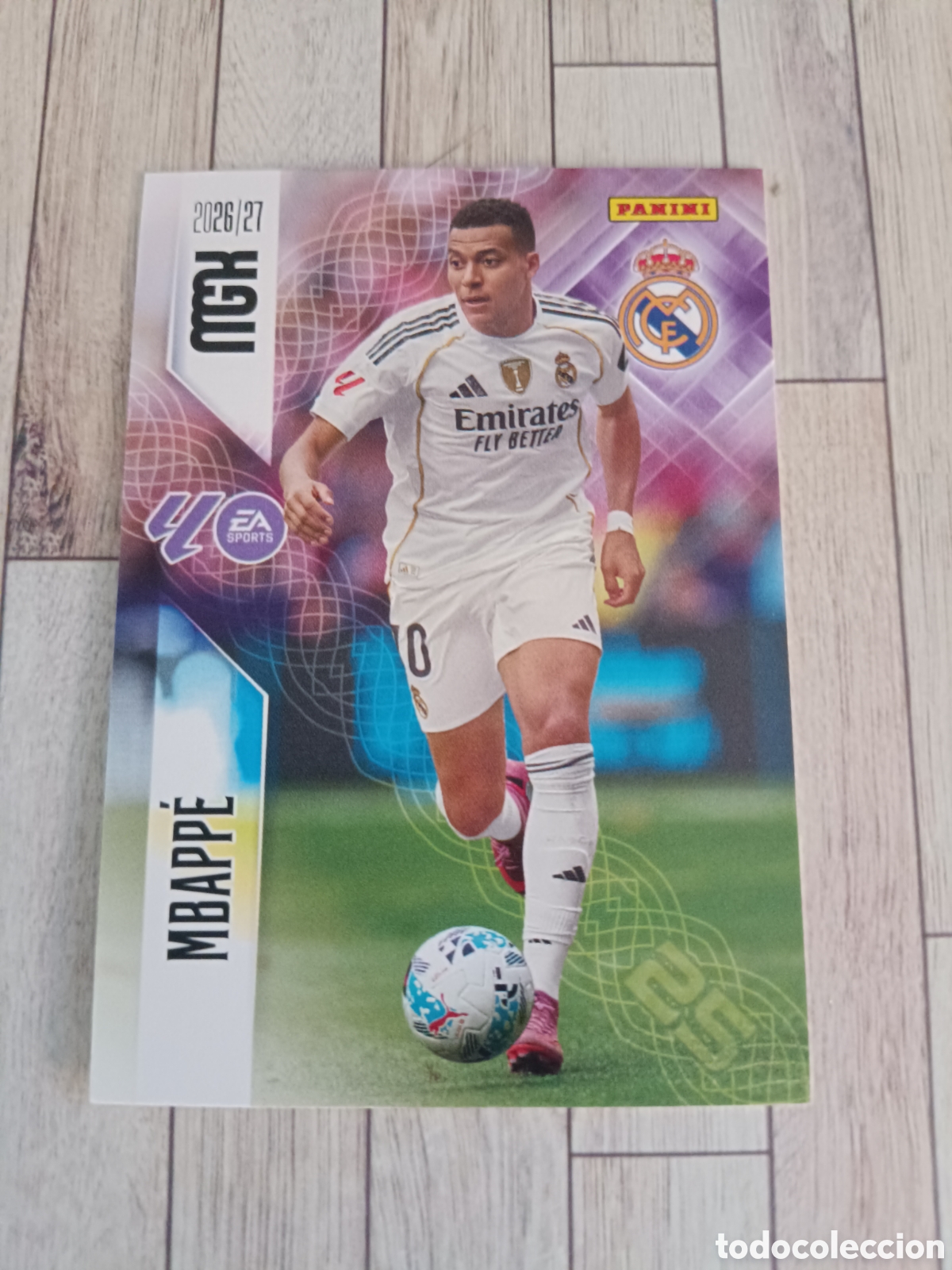 Cromos de f&uacute;tbol: 232 MBAPPE REAL MADRID MEGACRACKS MGK 26 27 PANINI 2026 2027
