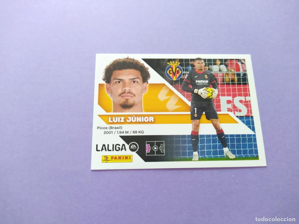 Fu&szlig;ball-Sticker: LIGA ESTE 2026 2027 26 27 NUEVO - VILLARREAL N&ordm; 3 LUIZ JUNIOR