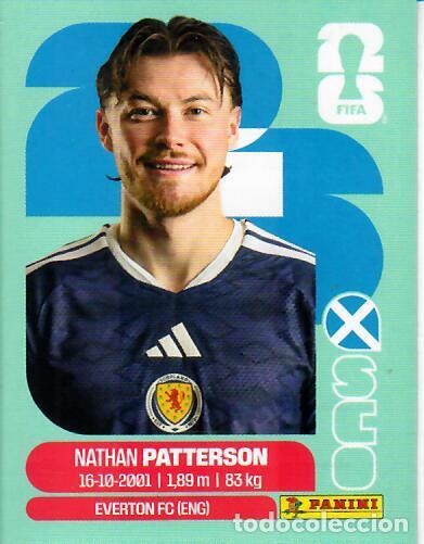 Fu&szlig;ball-Sticker: CROMO PANINI MUNDIAL WORLD CUP 2026 - UPDATE SET ACTUALIZACI&Oacute;N - PATTERSON - ESCOCIA